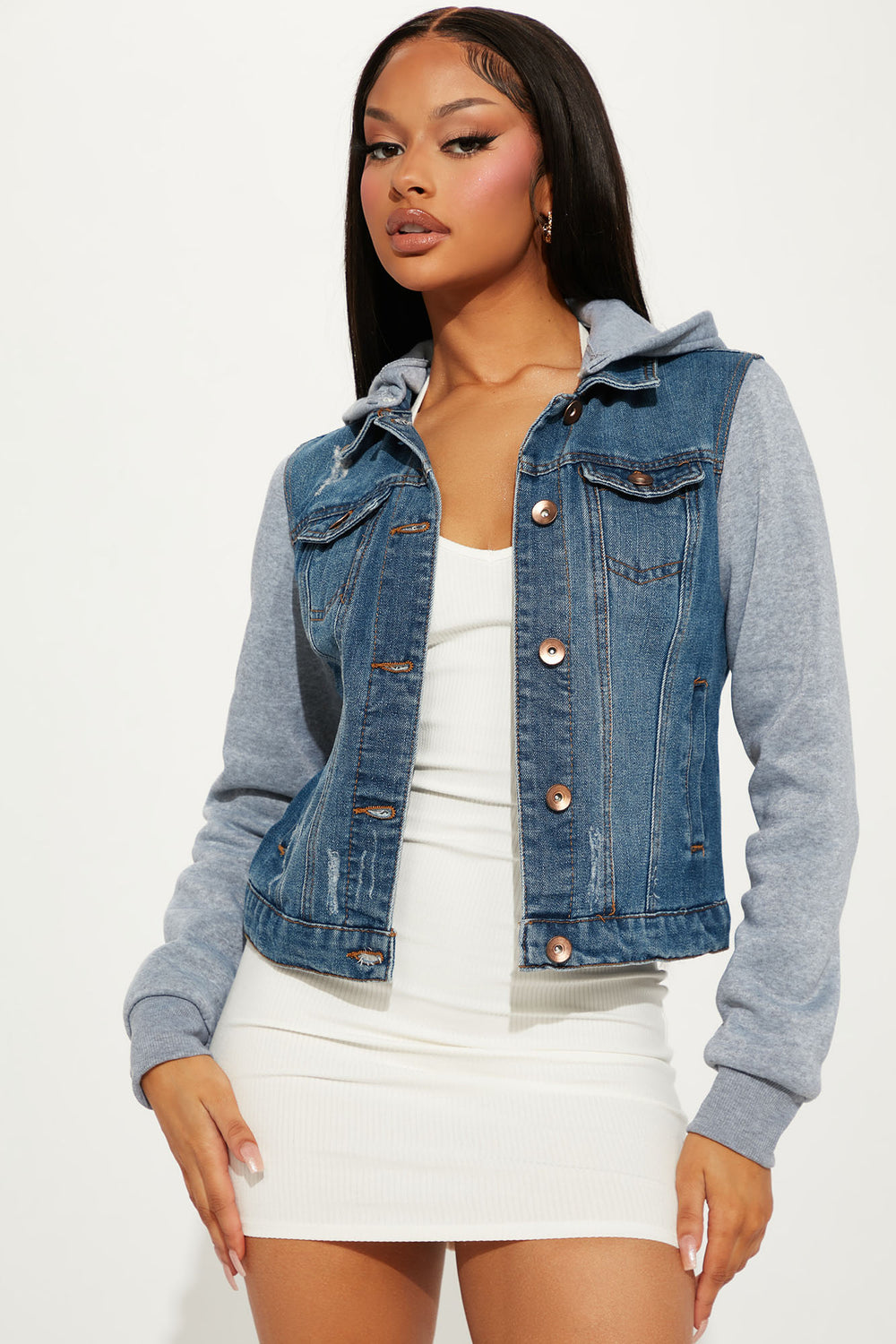 Tustin Denim Jacket - Medium Wash