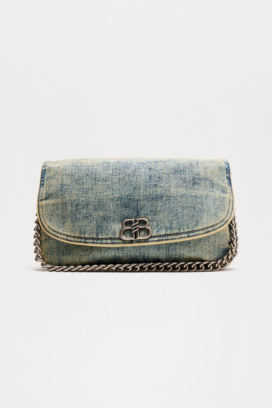 Saly Shoulder Bag - Denim